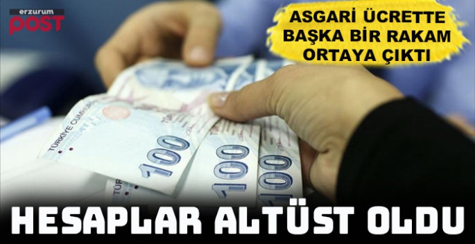 Asgari ücrette hesaplar altüst oldu