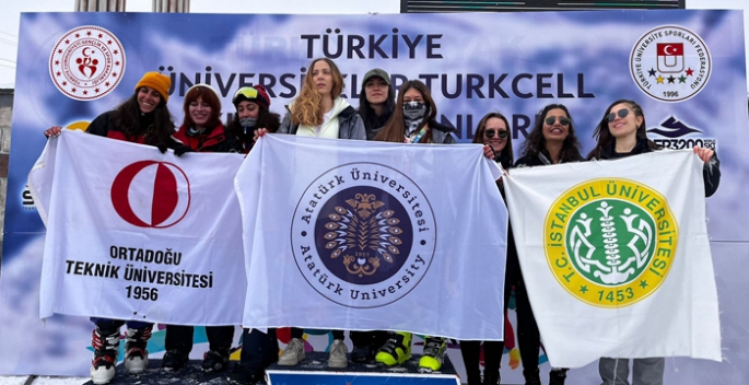 Atatürk Üniversitesi kürsüden inmedi: Tam 26 madalya