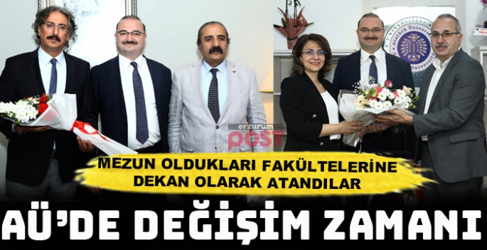 Atatürk Üniversitesi'nde Dekan atamaları devam ediyor