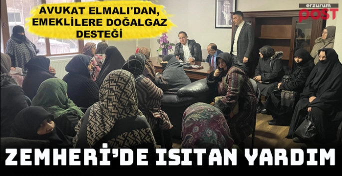 Avukat Elmalı'dan, emeklilere doğalgaz desteği