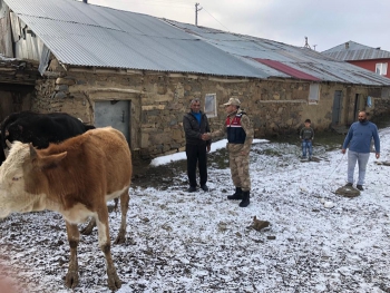  Çaldıkları hayvanları satmaya çalışınca yakalandılar