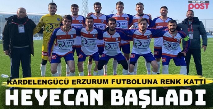 Erzurum Amatör Futbol Ligi'nde heyecan başladı