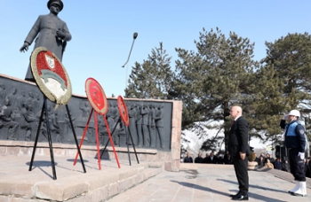 Erzurum'da 12 Mart coşkusu