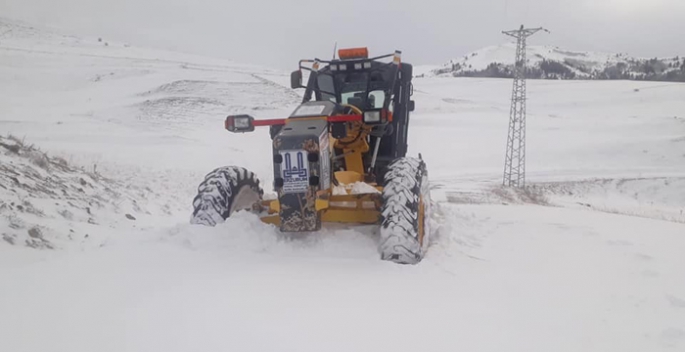 Erzurum’da 372 mahalleye ulaşım sağlanamıyor