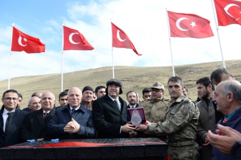 Erzurum’da Şehitler Çeşmesi açıldı 