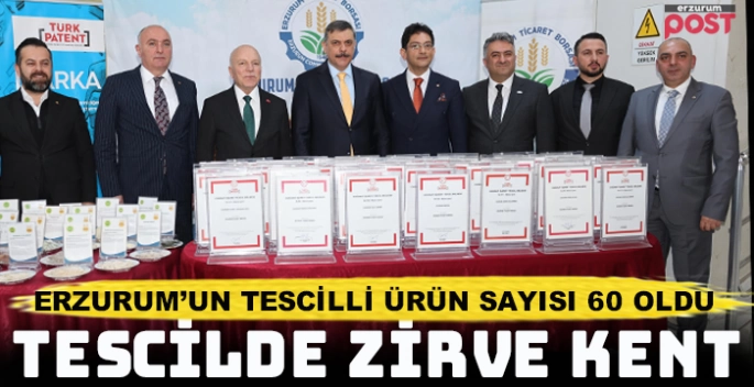 Erzurum'un tescilli lezzetlerine yenileri eklendi