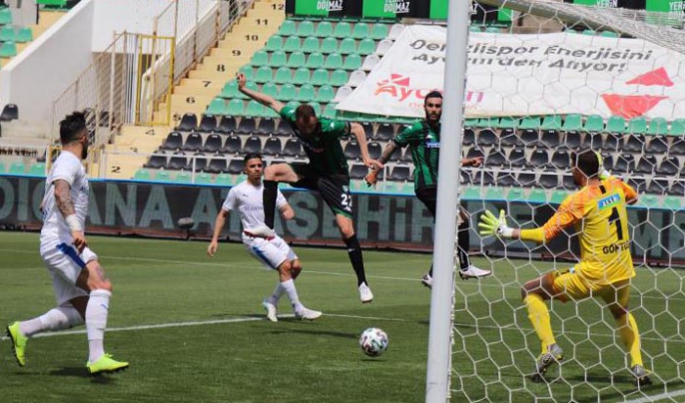 Erzurumspor, Denizli'de öttü: 2-3