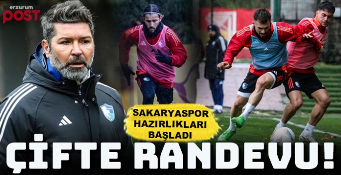 Erzurumspor, Sakaryaspor ile hem kupada hem ligde karşılaşacak