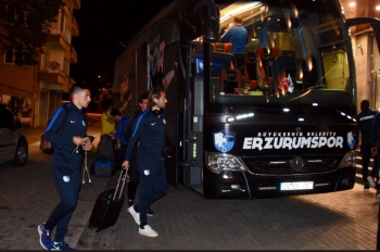 Ve Erzurumspor, Trabzon'da..