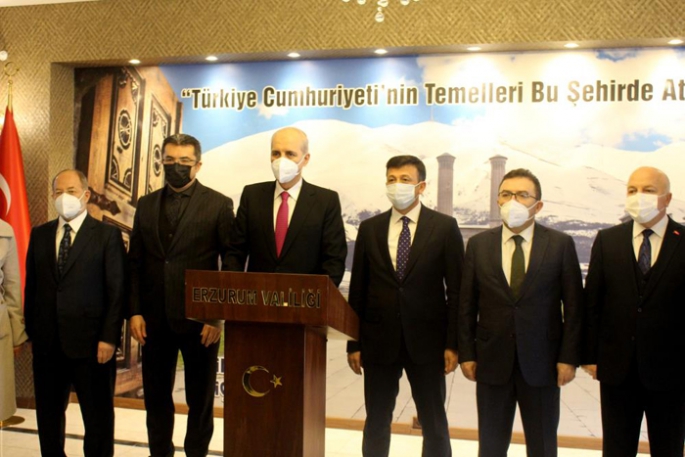 Kurtulmuş’tan Vali Memiş’e ziyaret