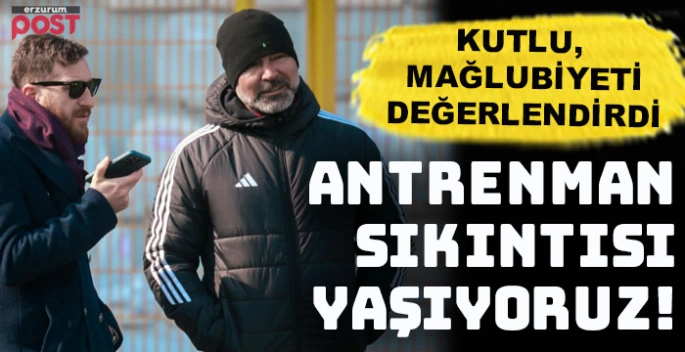 Kutlu: Futbol anlamında yeterli değildik