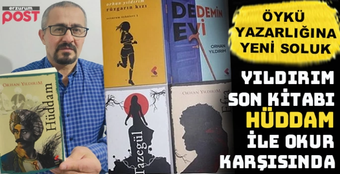 Orhan Yıldırım'ın  son kitabı 'Hüddam' raflarda yerini aldı