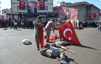 Şenkaya'da kurtuluş coşkusu