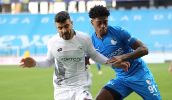 Süper Lig: Konyaspor: 2 - Erzurumspor: 0