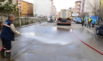 Yakutiye'de bahar temizliği yapıldı