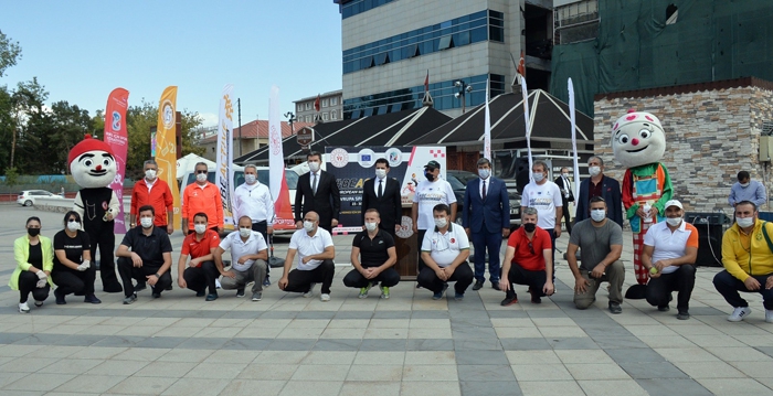 Erzurum'da Avrupa Spor Haftası etkinliği